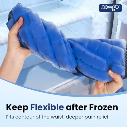 NEWGO Ice Pack for Lower Back Pain Relief, 2 Hours Long-Lasting - size: Ice Cube Pack