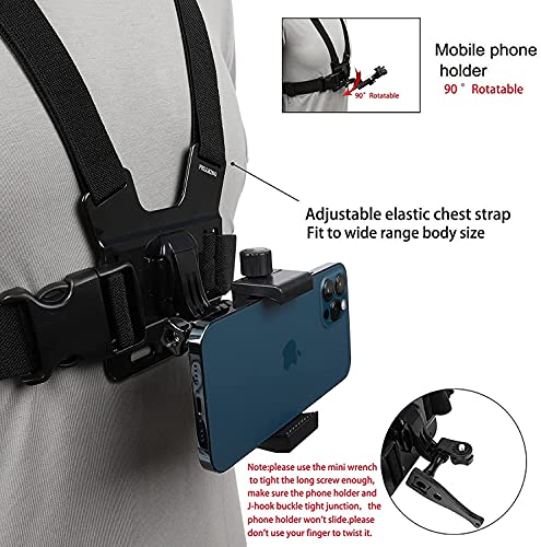 PellKing Chest Mounting iPhone Holder,First-Angle Shooting Accessories