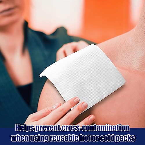 Tatuo 50 Pcs Disposable Cold Hot Pack Protective Sleeves Non Woven Cover