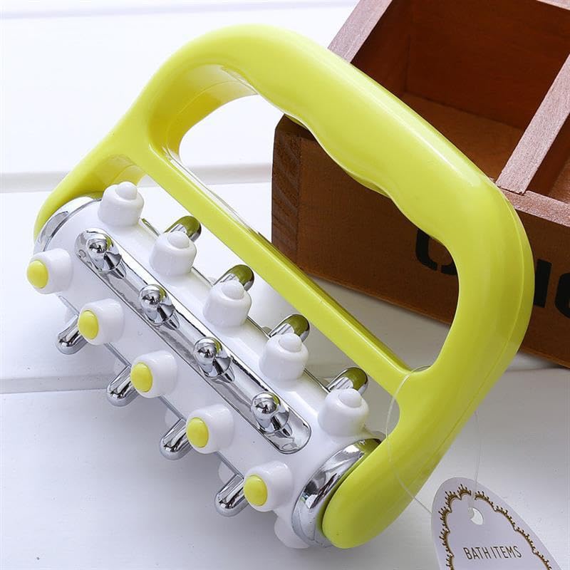 Fascia Release and Cellulite Remover Muscle Massage Roller, Mini Trigger Point Myofascial Deep Tissue Release Body Therapy Massager Tool for Men and Women - color: Green, size: 1.0*1.0*1.0