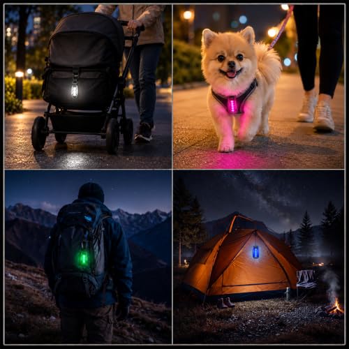Copkim 30/60/100 Pcs LED Running Light Bulk - color: Multi Color