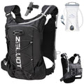 Zelvot Running Vest with 2L Water Bladder, Hydration Backpack, U.S. Design Patent, Lightweight Hydration Pack with Gear Holder, Reflective Chest Pack for Men Women - color: Black Camo, size: M/L (12L)