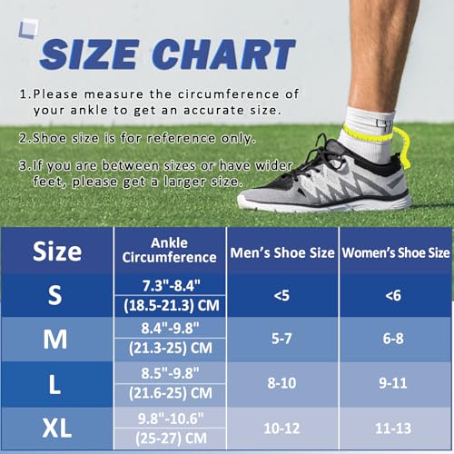 beister 1 Pair Ankle Support Breathable Neoprene Compression Ankle Brace for Men and Women, Elastic Sprain Foot Sleeve for Sports Protect, Arthritis, Plantar Fasciitis, Achilles tendonitis, Recovery - size: Medium (Pack of 2)