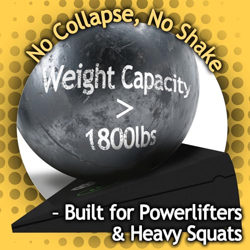 Squat Wedge Height-Adjustable Slant Board: 2Pcs Wide Wedges for Weightlifting Leg Glute Workout Improve Strength and Mobility for Gym Home - size: Large*2+Small*2