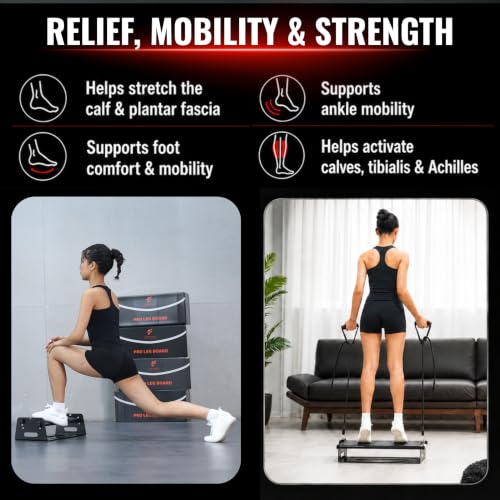 Calf Raise Block, Adjustable Angle & Height, Steel, 880lbs