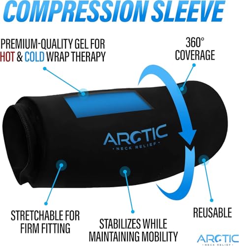 2 Pack | Premium Elbow Ice Pack Wrap & Knee Ice Pack Wrap - Reusable Gel Ice Sleeves, Leg Ice Compress, Arm Ice Sleeve, Elbow Ice Compression Wrap - Cold and Heat Therapy for Injuries - size: X-Large (2 Pack)
