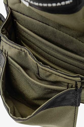 The Diamondback Eagle Tool Pouch - Modular Utility Pouch for 4" Tool Belts - Ideal Carpenter & Electrician Tool Pouch for Nuts, Punches & Fasteners - style: Ranger Green - Right Side