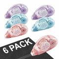 MARCADORUS Double Sided Tape Roller, Scrapbook Tape Runner, 156 Ft Total - size: 26 Ft x 0.31 In : 6 Pack