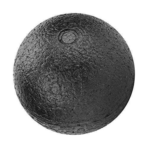 Manual Massage Ball,EPP Yoga Foam Roller Massage Ball Set Point Body Muscle Stress Relief Tool for Shoulders, Arms, Neck, Back and Feet (10CM Single Ball) - color: Black, size: 10CM single ball