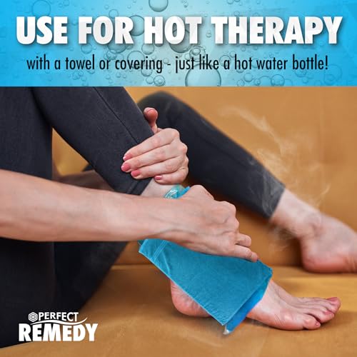 Perfect Remedy Face Ice Pack, Reusable Hot & Cold Ice Face Mask, Gel Compress for Helping with Puffy Eyes and aiding in Conditions of Swelling, Facial Spa Cooling Mask for Women and Men (Blue) - color: Blue