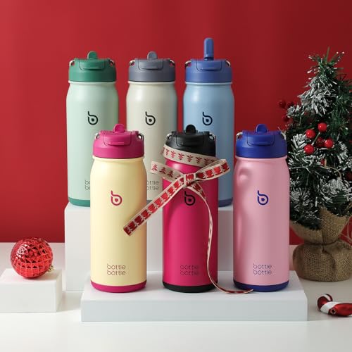 BOTTLE BOTTLE 16 oz Sports Water Bottle with Pills Holder Gray - color: gray