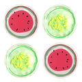 Hot and Cold Eye Pads, Reusable Eye Patches - color: Watermelons+cucumbers