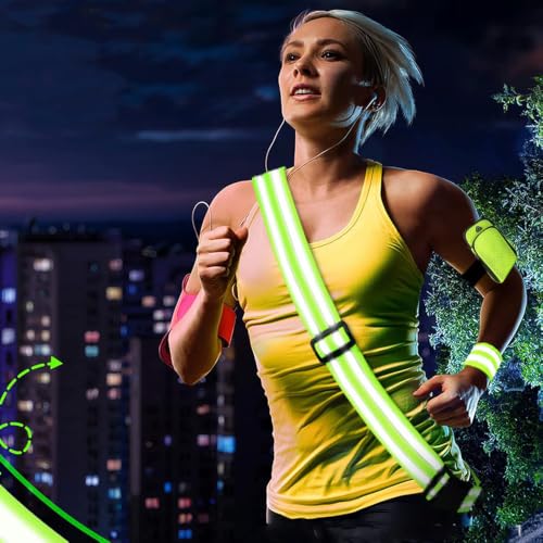 Reflective Belt for Night Early Morning Dark Walking Running