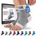 SB SOX Compression Socks for Plantar Fasciitis Relief (White, Small) - color: White, size: Small