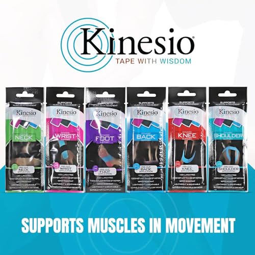 Kinesio Tape - Pre-Cut Back Support - Optimized Athletic Tape Strips