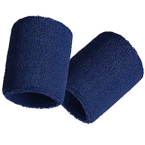 WILLBOND Wrist Sweatbands - color: Navy