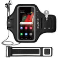 Running Armband for Samsung Galaxy S26/S25/S24/S23 Ultra (Black) - color: Black, size: 6.9" (S Ultra)