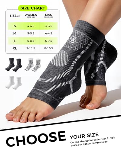 3 Pairs Neuropathy Socks for Women & Men, Toeless Compression Socks - color: A-Gray+Black+White, size: Medium
