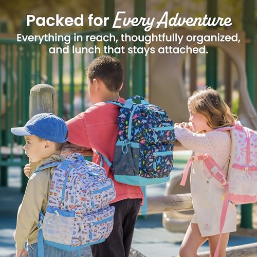 Bentgo Kids Print Durable & Water-Resistant Backpack - color: Blooming Floral, size: Kids Medium
