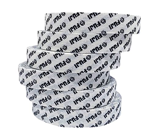 FUJI Jiu-Jitsu and Judo Finger Tape with Case (6 Rolls), Pattern - color: Black/White