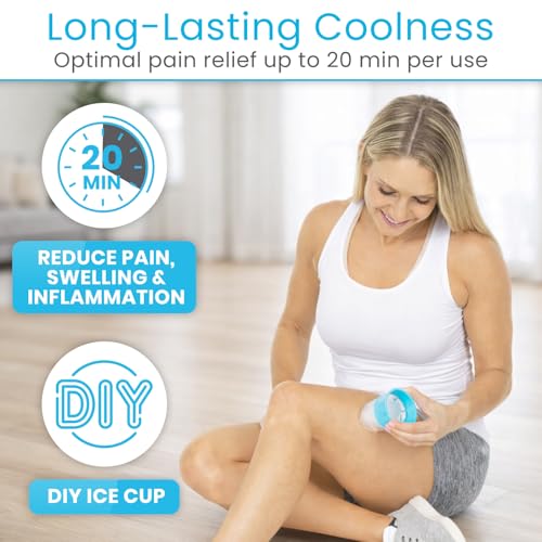 Arctic Flex Ice Roller for Face, Eyes & Neck (2 Pack) - Facial Ice Cube