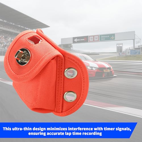 Transponder Mounting Pouch for Race Car
