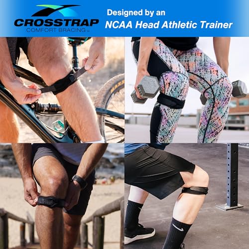 Stabilizing Patella Knee Strap | Patella Tendon Brace for Running, Cycling, Hiking, and Sports | Pain Relief and Support, Knee Stabilizer Brace For Exercise - size: 1 Strap (Large)
