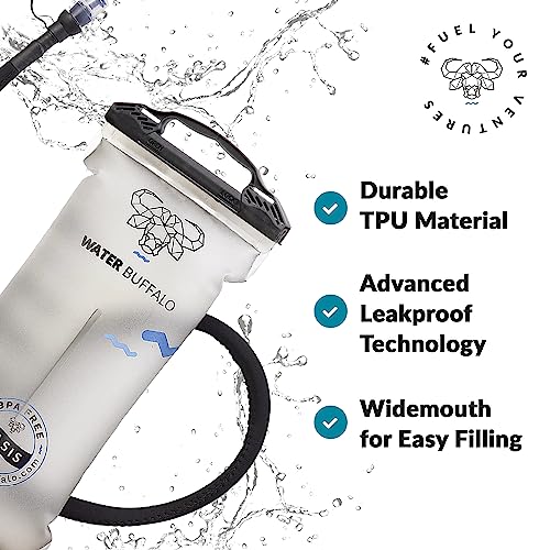 Water Buffalo Oasis 2L and 3L Hydration Bladder - size: 3 Liter with Cleaning Kit
