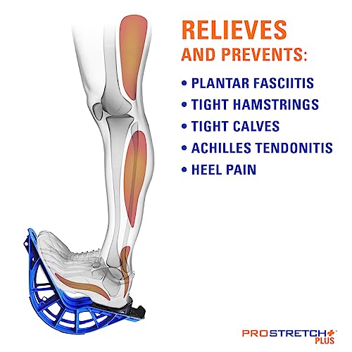 ProStretch Plus Calf Stretcher & Tuli's Plantar Fasciitis Insoles for Plantar Fasciitis Relief