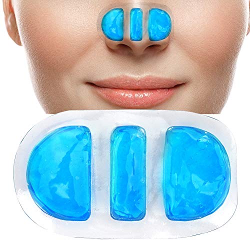 Nose Ice Pack, Gel Ice Packs, Portable Reusable Cold Ice Pack Flexible for Inflammation Travel Home Nose