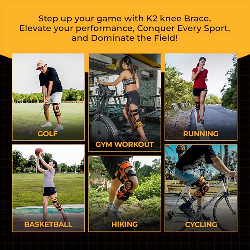 Z1 K2 Comfortline Hinged Knee Brace for Men & Women – Knee Support for ACL, MCL, LCL, PCL, Ligament and Sports Injuries, Arthritis Pain, Meniscus Tear and Mild Osteoarthritis (S12) - style: S12