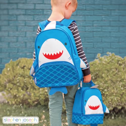 Stephen Joseph Little Sidekick Backpack, Toddler Backpack for Little Kids, Daycare and Preschool, Dragon - color: Green