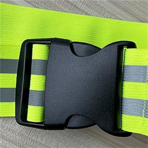 Reflective Belt for Running Belt Reflective Running Gear, Green