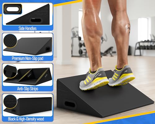 Slant Board for Calf Stretching for Calf Stretching, 19" Wide