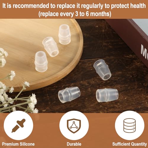 Bite Valve Replacement Sheath for Osprey, Hydration Packs Hydraulics Silicone Nozzle BPA-Free Bite Valve Mouthpiece Compatible with Hydrapak Hydration Reservoirs (6)