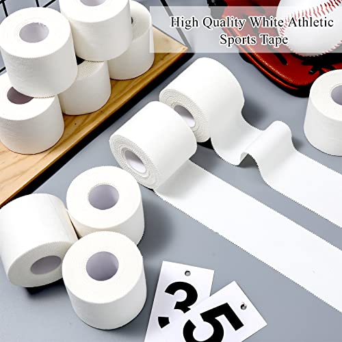 130 Yard 2 Inch White Athletic Sports Cotton Tape Pre Wrap Easy Tear - color: White, size: 2 Inch