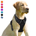 BARKBAY Dog Harness No Pull for Medium Sized Dog Front Back Clips,Dog Vest - color: Black, size: Medium(Chest:22.5-28")