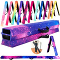 Marfula 6 FT / 8 FT / 9 FT Folding Gymnastics Beam Foam Balance Floor Beam - color: Magic Star, size: 10 Ft