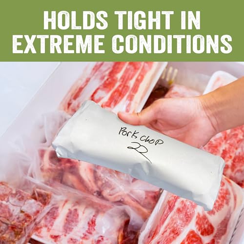 LEM Products Freezer Tape Dispenser with Tape, Great for Food Storage