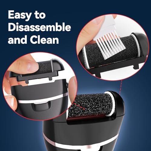Wea&Hea Electric Foot Callus Remover, Professional 30-in-1 Pedicure Kit - style: Kit 30 in 1