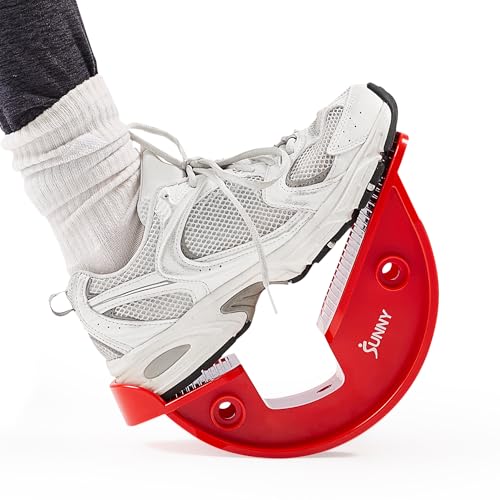 Sunny Health & Fitness Adjustable Calf & Ankle Stretcher - color: Red