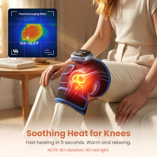 BOB AND BRAD Cordless Far Infrared Knee Heating Pad, FSA-HSA Eligible