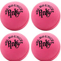 JA-RU Hi-Bounce Pinky Ball (4 Pack) 2.5 Inch Bouncy Balls for Kids 976-4A