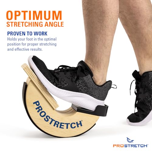 ProStretch Wooden, Calf Stretcher for Plantar Fasciitis & Tight Calves
