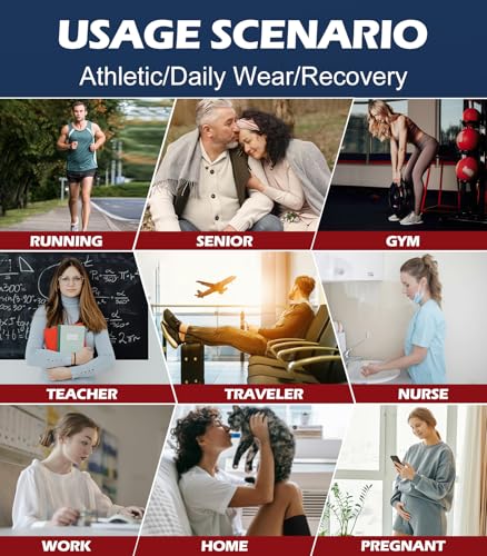 Breslatte Compression Socks for Women Men 15-20 mmHg - color: 3s4 3nude 2, size: Small-Medium