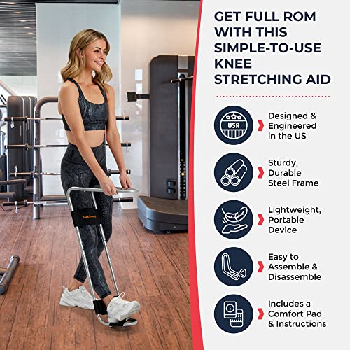 IdealKnee Knee Extension Device Knee Stretcher Knee Rehab Equipment 2 Pads