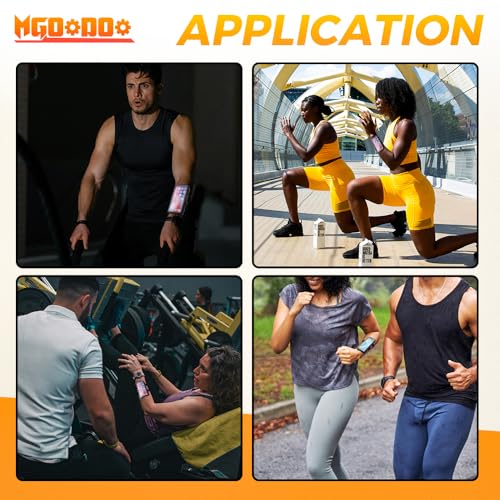 Phone Holder for Running, Wristbands and Forearm Phone Holder Up to 6.9"