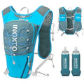 IX INOXTO Running Hydration Vest for Women Men with 500ML Soft Flask - color: blue with 500ml