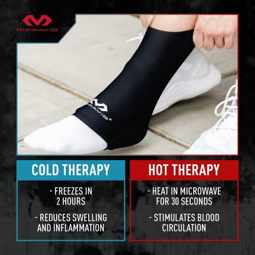 McDavid MD Flex Ice Therapy Ankle Comp Sleeve-Black - size: L/XL