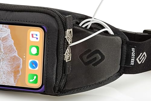 Sporteer Kinetic K1 No-Bounce Running Belt for iPhone, Galaxy & Pixel